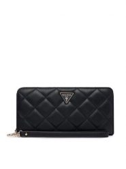 Guess Portfel Juliet Slg SWQG24 56146 Czarny. Czarne portfele Guess, z aplikacjami, ze skóry. Za 294.99 zł.