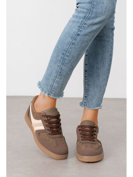 C'M Sneakersy w kolorze jasnobrązowym rozmiar: 37. Brązowe trampki C'M, bez wzorów, bez zapięcia. Za 149.95 zł.