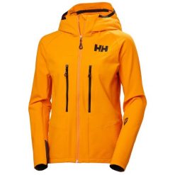 Damska kurtka narciarska Helly Hansen Odin Pro Shield. Brązowe kurtki narciarskie Helly Hansen, bez wzorów, bez kaptura, narciarskie. Za 929.00 zł.