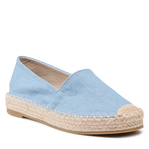 Espadryle Jenny Fairy. Niebieskie espadryle Jenny Fairy, bez wzorów, bez obcasa, bez zapięcia. Za 99.99 zł.
