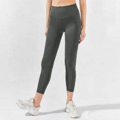 Legginsy myga Yula High-Waisted 7/8 - Grey - L. Szare legginsy MYGA, l, bez wzorów, na jogę i pilates. Za 199.99 zł.