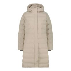 PARKA DAMSKA CMP KAKI. Brązowe parki CMP, na zimę, s, z materiału, eleganckie, z kapturem. Za 499.99 zł.