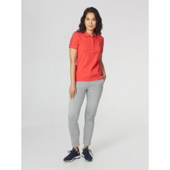 Koszulka polo damska TBS Irrispol. Czerwone koszulki polo Tbs, l, bez wzorów, bez kołnierzyka, bez ramiączek. Za 279.00 zł.