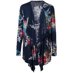 Desigual Kardigan Damski Jers Nerea M Ciemny Niebieski. Kardigany Desigual. Za 349.00 zł.