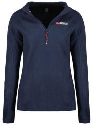 Geographical Norway Bluza polarowa "Tug" w kolorze granatowym rozmiar: XXL. Niebieskie bluzy Geographical Norway, xxl, bez wzorów, z polaru, bez kaptura. Za 65.99 zł.