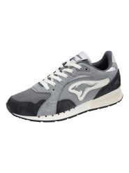 Kangaroos Skórzane sneakersy "Coil R3" w kolorze szarym rozmiar: 41. Szare trampki KangaROOS, bez wzorów, z materiału, bez zapięcia. Za 217.99 zł.