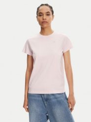 Robe di Kappa T-Shirt Katie 62115RW Różowy Regular Fit. Czerwone t-shirty Robe di Kappa, s, bez wzorów, z bawełny, bez kołnierzyka, bez ramiączek. Za 69.99 zł.