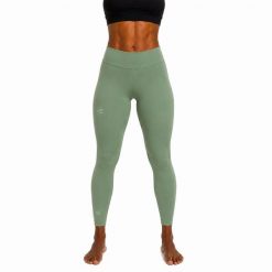 Damskie sportowe legginsy, dostępne w wielu kolorach. Czerwone legginsy R-EVENGE, l, bez wzorów, z dzianiny. Za 212.00 zł.