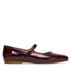 Baleriny Balagan. Czerwone baleriny BALAGAN, bez wzorów, bez obcasa. Za 549.99 zł.