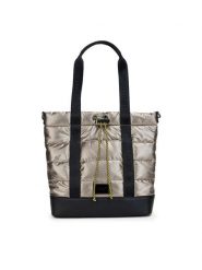 Monnari Torebka TORIMP0-24Z-BAG4590-K023D000 Złoty. Żółte torebki klasyczne Monnari, bez wzorów, ze skóry, bez dodatków. Za 299.99 zł.