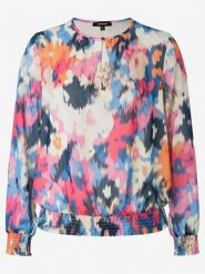 More & More Bluzka ze wzorem rozmiar: 38. Bluzki More & More, bez wzorów, bez kołnierzyka, bez ramiączek. Za 92.21 zł.