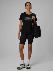 4F Legginsy kolarki z prążkowanej dzianiny damskie - czarne M. Czarne legginsy 4f, m, bez wzorów, z dzianiny, z podwyższonym stanem. Za 99.99 zł.