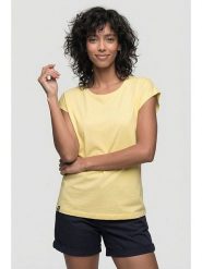 Alife and kickin Koszulka "Sigrid" w kolorze żółtym rozmiar: XXL. Żółte bluzki Alife and Kickin, xxl, bez wzorów, z bawełny, bez kołnierzyka, bez ramiączek. Za 43.99 zł.