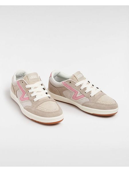 Vans Skórzane sneakersy w kolorze beżowym rozmiar: 36,5. Brązowe trampki Vans, bez wzorów, bez zapięcia. Za 112.83 zł.