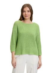 Betty Barclay Sweter w kolorze zielonym rozmiar: 48. Zielone swetry Betty Barclay, bez wzorów, ze splotem, bez ramiączek. Za 130.99 zł.