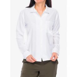 Koszula przeciw komarom damska Royal Robbins Expedition III L/S. Białe koszule ROYAL ROBBINS, l, bez wzorów, casualowe, bez kołnierzyka, bez ramiączek. Za 345.99 zł.