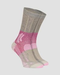 Skarpety trekkingowe damskie X-Socks Trek Path 4.0. Fioletowe skarpety X Socks, bez wzorów. Za 65.00 zł.