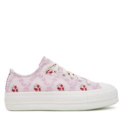 Trampki Converse. Czerwone trampki Converse, bez wzorów, bez zapięcia. Za 269.99 zł.