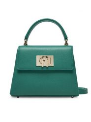 Furla Torebka 1927 WB00109 ARE000 D7D00 Turkusowy. Niebieskie torebki klasyczne Furla, bez wzorów, ze skóry, bez dodatków. Za 1,299.00 zł.