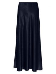 MOSS COPENHAGEN Spódnica "Nicolette" w kolorze granatowym rozmiar: L. Niebieskie spódnice Moss Copenhagen, l, bez wzorów, maxi. Za 148.61 zł.