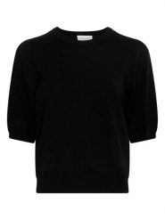MOSS COPENHAGEN Koszulka "Sefika Rachelle" w kolorze czarnym rozmiar: XS/S. Czarne bluzki Moss Copenhagen, s, bez wzorów, bez kołnierzyka, bez ramiączek. Za 104.95 zł.