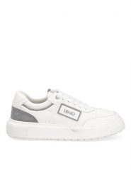 Liu Jo Sneakersy "Ariel" w kolorze białym rozmiar: 39. Białe trampki Liu Jo, bez wzorów, z materiału, bez zapięcia. Za 318.47 zł.