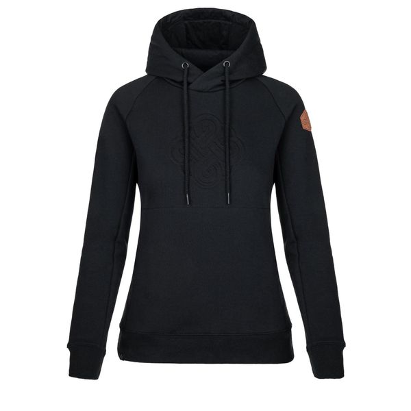 Bluza damska Kilpi SOHEY-W. Czarne bluzy Kilpi, s, bez wzorów, bez kaptura. Za 189.67 zł.
