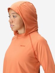 Marmot Bluza polarowa "Windridge" w kolorze pomarańczowym rozmiar: L. Pomarańczowe bluzy Marmot, l, bez wzorów, z materiału, z kapturem. Za 180.06 zł.