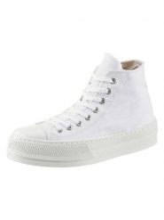 Heine Sneakersy w kolorze białym rozmiar: 39. Białe trampki Heine, bez wzorów, za kostkę, bez zapięcia. Za 80.45 zł.