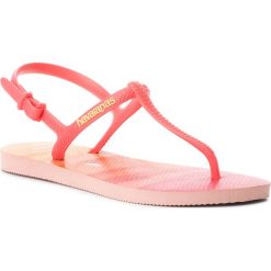 Sandały HAVAIANAS - Freedom Sl Prin Cf 41371090076 Ballet Rose. Czerwone klapki Havaianas, bez wzorów, z tworzywa sztucznego, bez obcasa, bez zapięcia. W wyprzedaży za 89.00 zł.