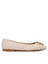 MICHAEL Michael Kors Baleriny Milan Flex Ballet 40F5MLFP1B Écru. Baleriny MICHAEL Michael Kors, bez wzorów, ze skóry, bez obcasa. Za 659.99 zł.
