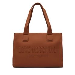 Torebka LOVE MOSCHINO. Brązowe torebki klasyczne Love Moschino, bez wzorów, bez dodatków. Za 939.99 zł.