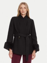 Rinascimento Kurtka przejściowa CFC0126222003 Czarny Slim Fit. Czarne kurtki Rinascimento, m, bez wzorów, z syntetyku, bez kaptura. Za 959.99 zł.