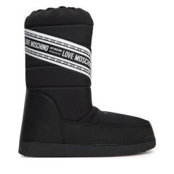Śniegowce LOVE MOSCHINO. Czarne trapery i śniegowce Love Moschino. Za 659.99 zł.