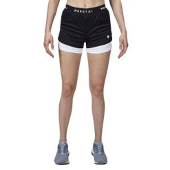 Spodenki treningowe damskie Morotai Naka. Czarne obuwie sportowe MOROTAI, z poliesteru, bez zapięcia, na fitness i siłownię. W wyprzedaży za 109.00 zł.