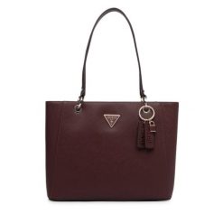 Torebka Guess. Czerwone shopper Guess, z aplikacjami, bez dodatków. Za 674.99 zł.