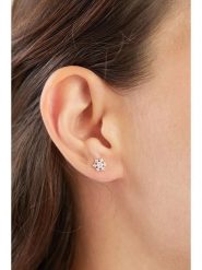 Lodie Silver Srebrne kolczyki-wkrętki z cyrkoniami rozmiar: onesize. Szare kolczyki Lodie Silver, z cyrkonią, srebrne. Za 86.99 zł.