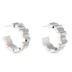 Kolczyki Calvin Klein. Szare kolczyki Calvin Klein, srebrne. Za 249.99 zł.