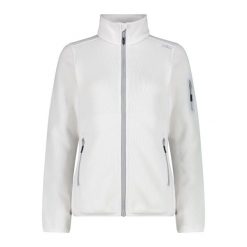 Bluza damska turystyczna CMP 3H14746. Białe bluzy CMP, na zimę, l, bez wzorów, z materiału, z kapturem. Za 287.70 zł.