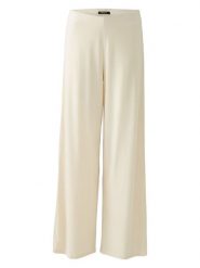 Miss Lagotte Spodnie w kolorze kremowym rozmiar: 44. Brązowe spodnie materiałowe Miss Lagotte, bez wzorów, z materiału, z podwyższonym stanem. Za 153.71 zł.