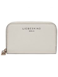 LIEBESKIND BERLIN Skórzany portfel "Jo" w kolorze białym - 11,5 x 8 x 2 cm rozmiar: onesize. Białe portfele Liebeskind Berlin, bez wzorów, z materiału. Za 136.45 zł.