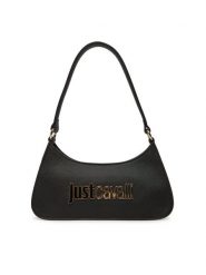 Just Cavalli Torebka 78RA4BB6 ZS766 Czarny. Czarne torebki klasyczne Just Cavalli, bez wzorów, ze skóry, bez dodatków. Za 449.99 zł.