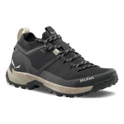 Buty trekkingowe damskie Salewa PUEZ 2 00-00000614700971. Czarne trekkingi Salewa, z gumy, trekkingowe. Za 839.62 zł.