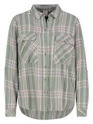 Urban Surface Koszula w kolorze zielono-jasnoróżowym rozmiar: XS. Zielone koszule Urban Surface, xs, bez wzorów, z wiskozy, bez kołnierzyka, bez ramiączek. Za 86.99 zł.