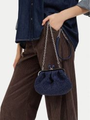 Weekend Max Mara Torebka Pasticcino 2615511115650 Granatowy. Niebieskie torebki klasyczne Weekend Max Mara, bez wzorów, z syntetyku, bez dodatków. Za 1,159.00 zł.
