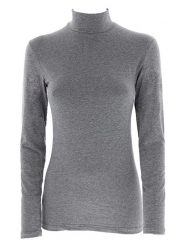 COTONELLA Koszulka w kolorze szarym rozmiar: M. Szare bluzki COTONELLA, m, bez wzorów, bez kołnierzyka, bez ramiączek. Za 60.95 zł.