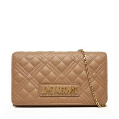 Torebka LOVE MOSCHINO. Brązowe torebki klasyczne Love Moschino, bez wzorów, bez dodatków. Za 639.99 zł.