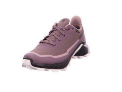 Buty do biegania damskie Salomon Alphacross 5 Gtx. Fioletowe trekkingi Salomon, z materiału, do biegania. Za 577.00 zł.