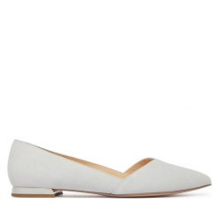 Baleriny HÖGL. Szare baleriny Högl, bez wzorów, bez obcasa. Za 699.99 zł.