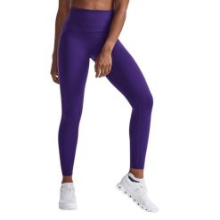 Legginsy kompresyjne wysokiej talii dla kobiet 2XU Form Stash. Fioletowe legginsy 2XU, bez wzorów. Za 575.50 zł.